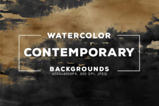 30 Contemporary Watercolor Backgrounds for Modern Branding