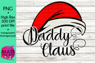 Daddy Claus - Watercolor Santa Hat for Creative Bloggers and Content Publishers