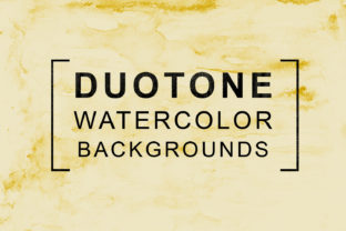 Duotone Watercolor Backgrounds for Embroidery Projects