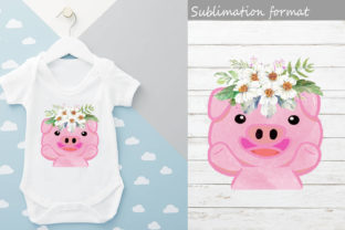 Pig Watercolor Transparent and Crafts