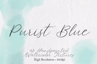 Purist Blue Watercolor Textures for Polished Editorial Design