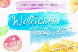 The Colourful Watercolour Kit: A Versatile Texture for Local Branding