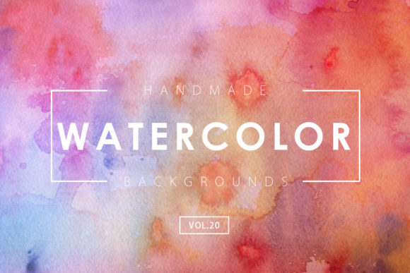 Watercolor Backgrounds 20: A Versatile Design Asset for Creative Publishers