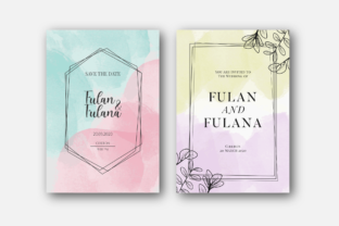 Watercolor Wedding Invitation Card Pack: A Print Template Worth Considering