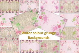 Watercolour Garden Backgrounds: A Designer’s Perspective