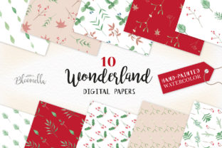 Watercolour Winter Festive Patterns: A Designer’s Perspective