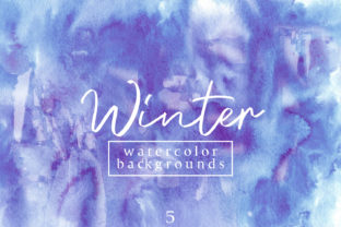 Winter Watercolor Backgrounds 5: A Designer’s Honest Take